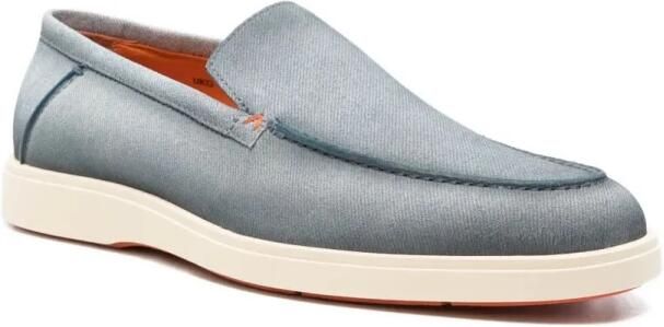 Santoni Stiksel-detail Loafers - Foto 4
