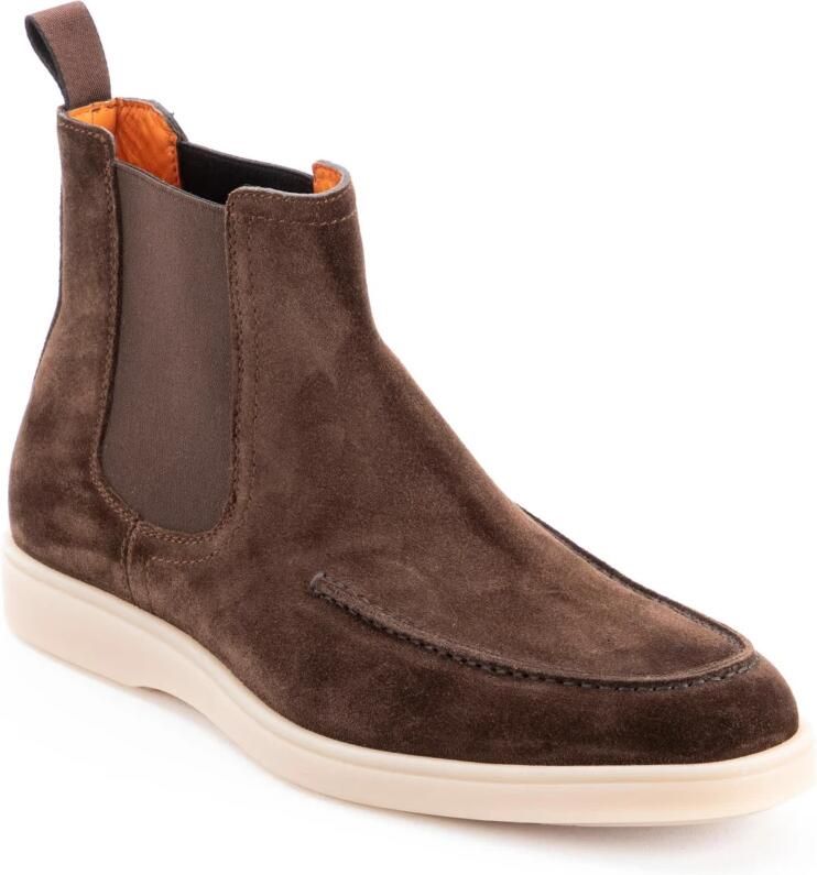 Santoni Stivaletto in camoscio - Foto 2