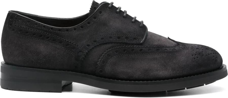 Santoni Suède Derby Schoenen