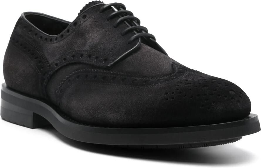Santoni Suède Derby Schoenen