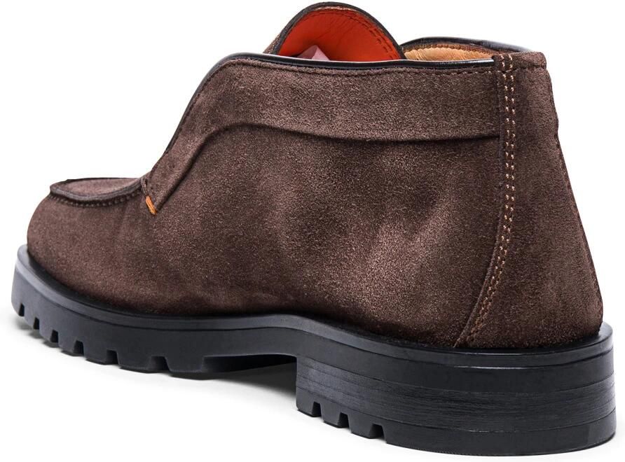 SANTONI Instappers Heren Detroit 17823 Gz 5 Suède Bruin
