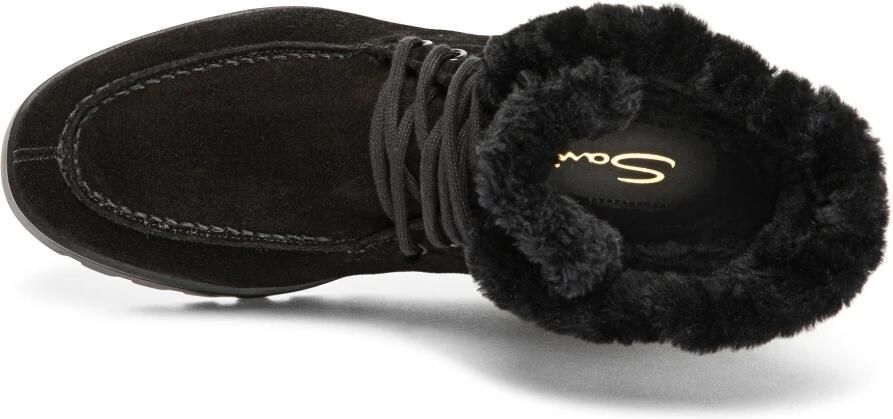 Santoni Suède Enkelboot met Bont - Foto 2