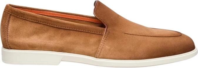 Santoni Suède Leren Loafers Casual - Foto 2