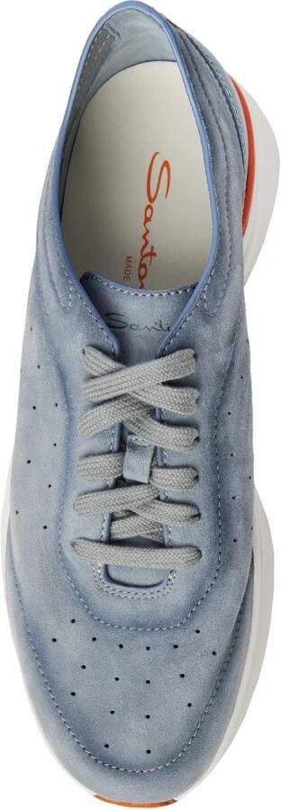 Santoni Suede Leren Sneakers