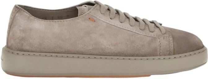 Santoni Suède Leren Sneakers - Foto 2