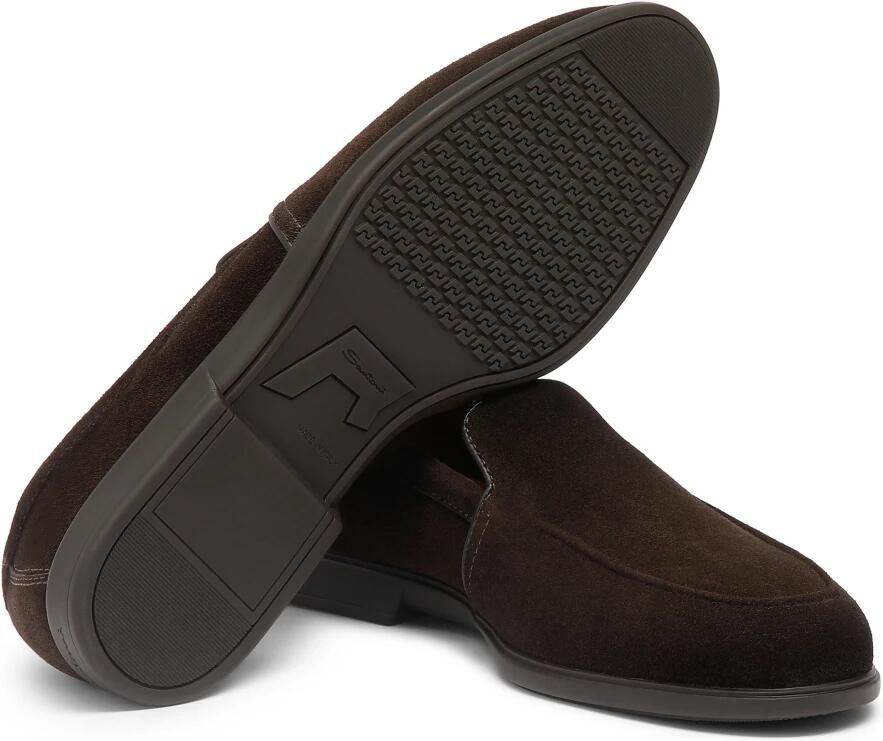 Santoni Suède Loafer
