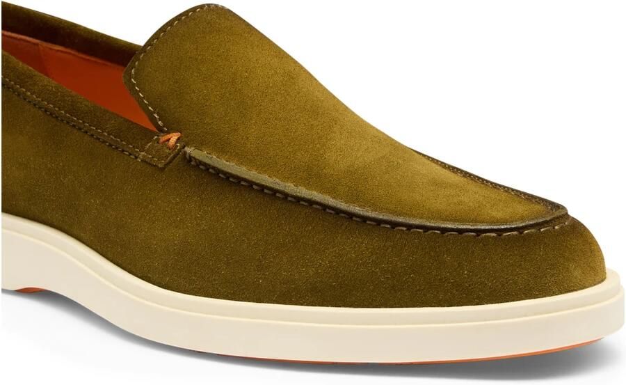 Santoni Suède Loafer
