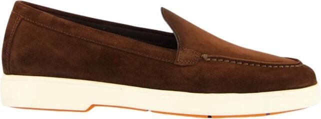 Santoni Suede Loafer
