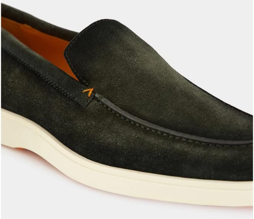 Santoni Suede Loafers