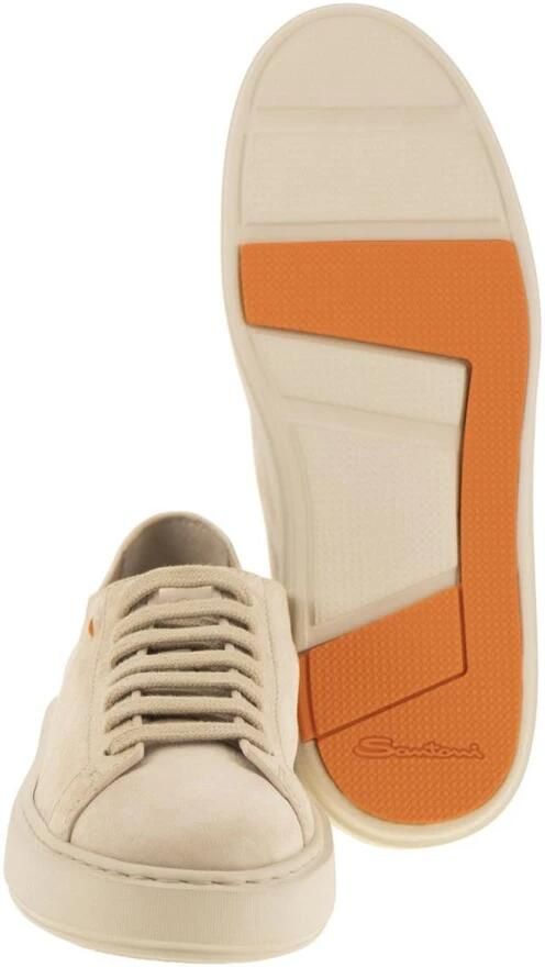 Santoni Suede Low-Top Sneakers - Foto 2