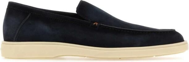 Santoni Suède Mocassin