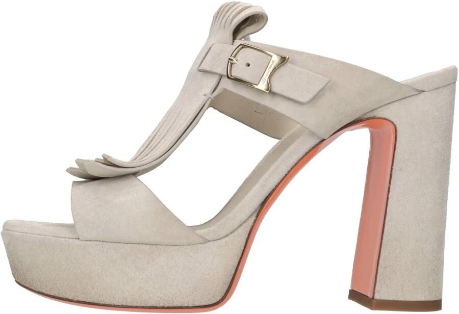 Santoni Suede Mule