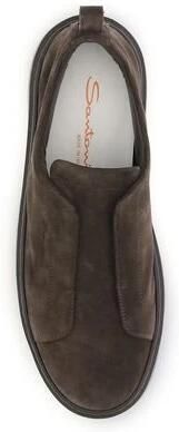 Santoni Suede slip-on Sneakers - Foto 2