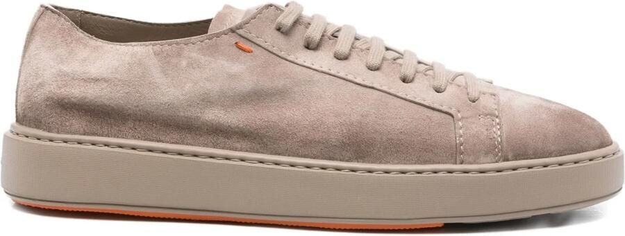 Santoni Suede Sneaker
