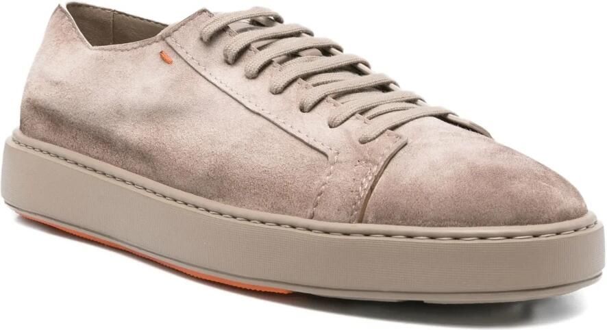 Santoni Suede Sneaker