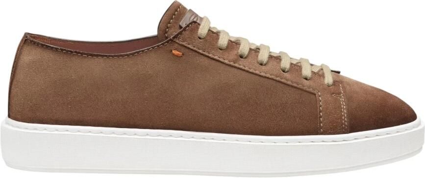 Santoni Suede Sneaker