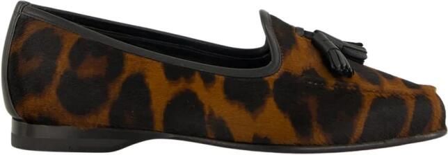 Santoni Suede Tassel Loafers