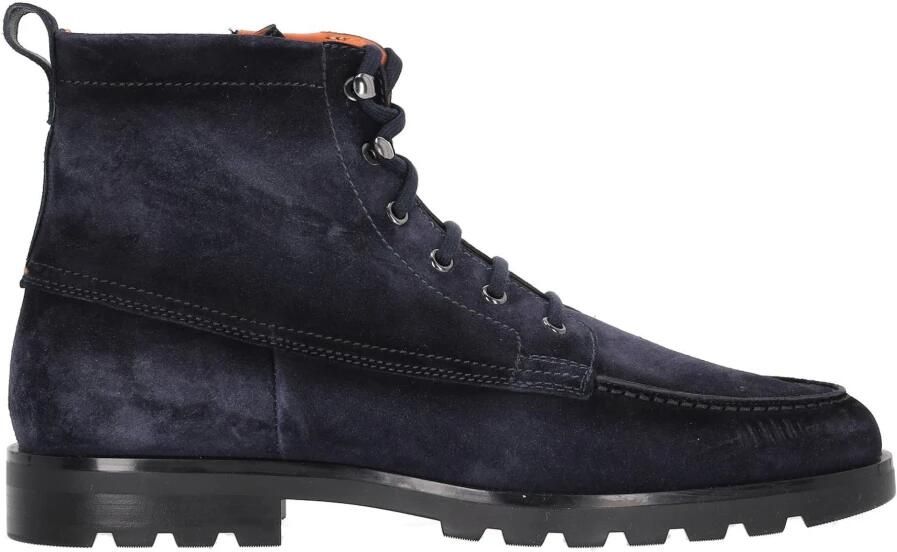 Santoni Suède Veterlaars met Shearling Voering