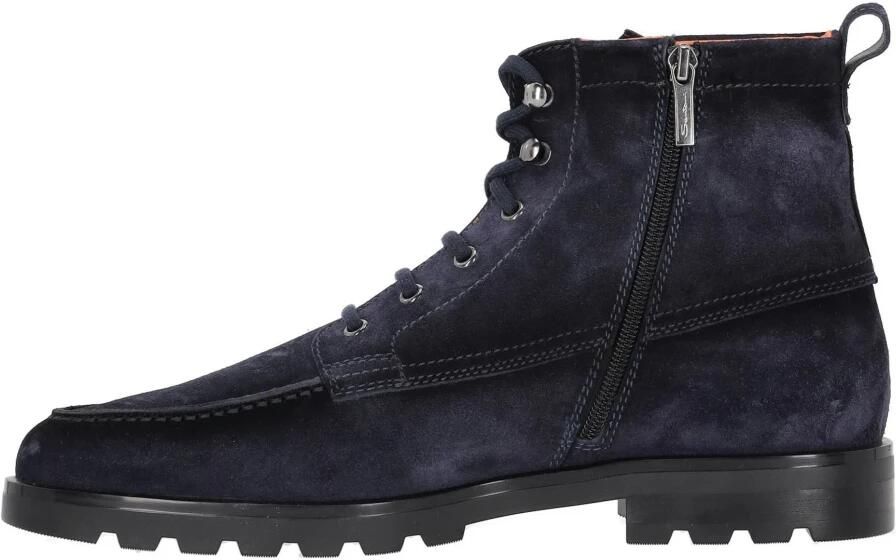 Santoni Suède Veterlaars met Shearling Voering