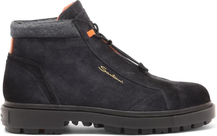 Santoni Suede Wandelschoen