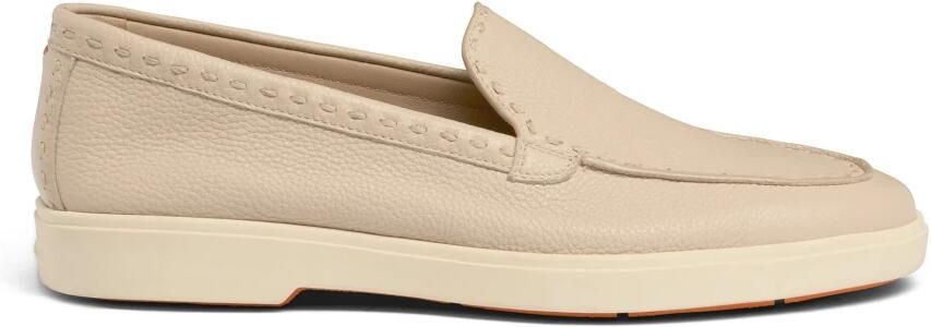 SANTONI Instappers Dames Yalta Row Maat: 41 Materiaal: Leer Kleur: Beige - Foto 3