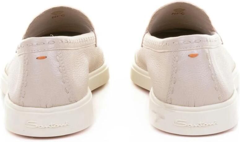 Santoni Tumbled Leather Loafer - Foto 2