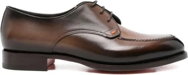 Santoni Tweekleurige Derby Schoenen