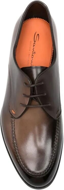 Santoni Tweekleurige Derby Schoenen - Foto 4