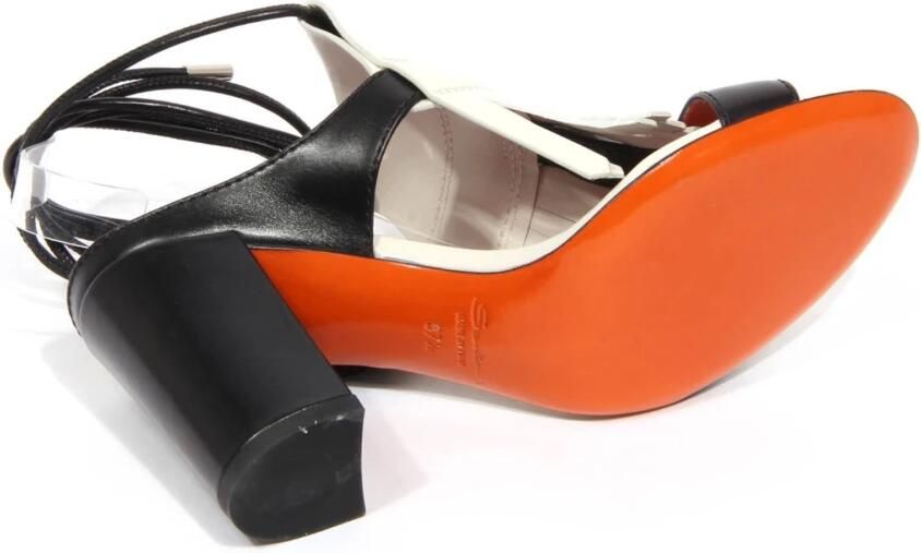 Santoni Witte Rose Collection Sandaal Made in Italy - Foto 3