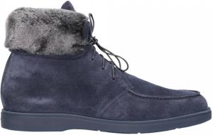 Santoni Shoes 17891 Blauw Heren