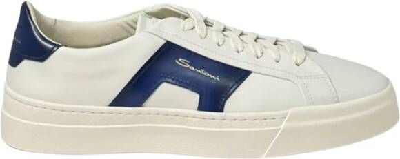 Santoni Fantastische sneakers met brede rubberen zool White Heren