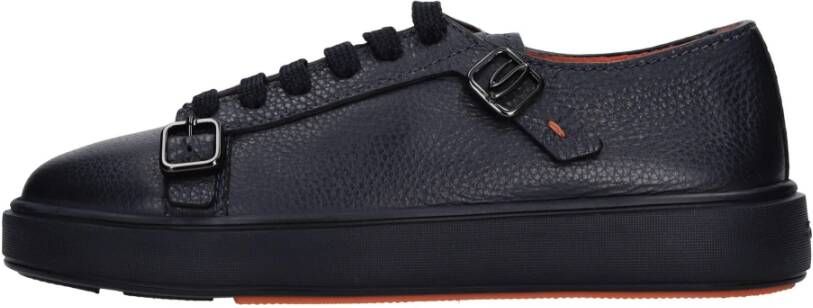 Santoni Sneakers Blauw Heren