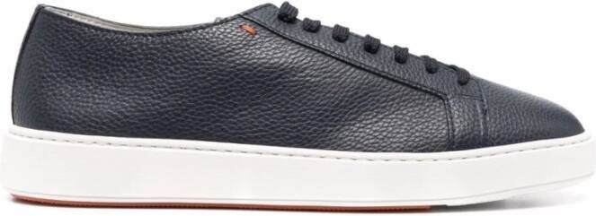 Santoni Sneakers Blauw Heren