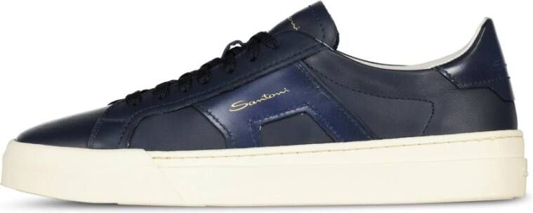 Santoni Sneakers Blue Heren