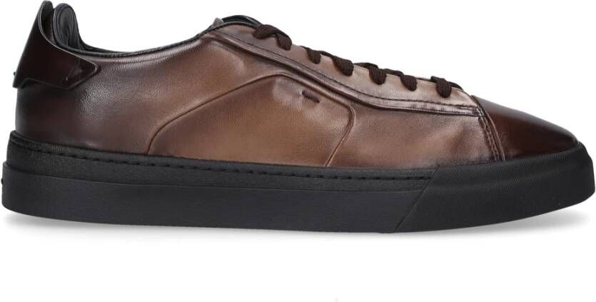 Santoni Sneakers Bruin Heren