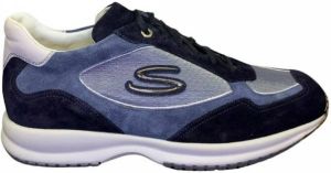 Santoni Sneakers Daytona Blauw Heren