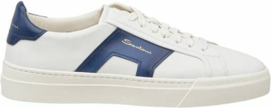 Santoni Fantastische sneakers met brede rubberen zool White Heren