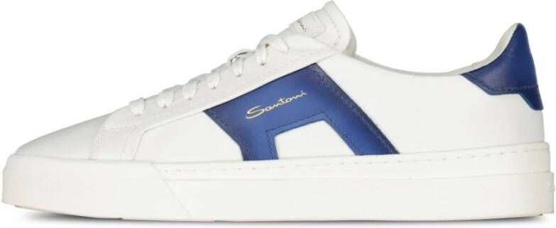 Santoni Sneakers White Heren