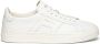 Santoni Sneakers met logo reliëf ronde neus en vetersluiting White Heren - Thumbnail 1