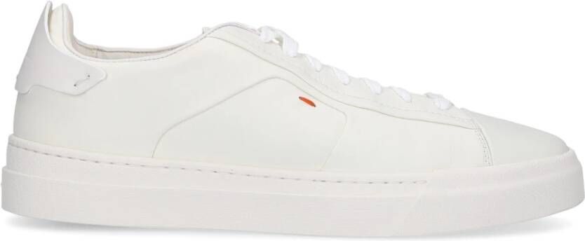 Santoni Darts Lage Sneakers White Heren