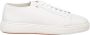 SANTONI Sneakers Heren Biking Maat: 9 5 Materiaal: Leer Kleur: Wit - Thumbnail 1
