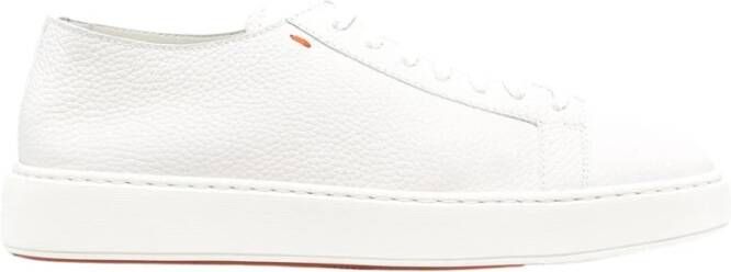 Santoni Sneakers Wit Heren