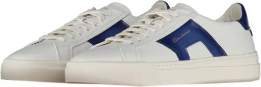 Santoni Fantastische sneakers met brede rubberen zool White Heren