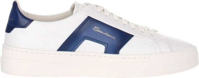 Santoni Fantastische sneakers met brede rubberen zool White Heren