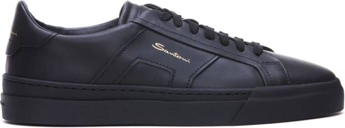 Santoni Sneakers Zwart Heren