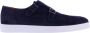 Santoni Stijlvolle heren sneakers van leer Blauw Heren - Thumbnail 1