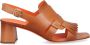 Santoni Stijlvolle hoge hak sandalen Bruin Dames - Thumbnail 1