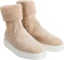 Santoni Stijlvolle Leren Laarzen Beige Dames - Thumbnail 1