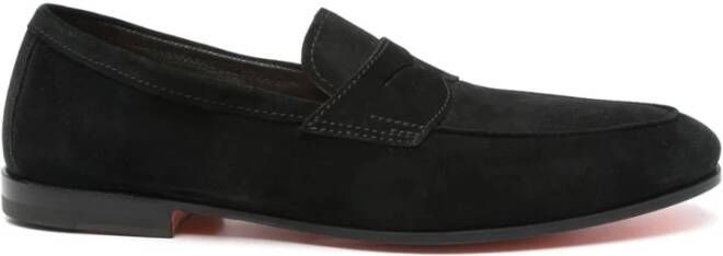 Santoni Stijlvolle leren loafers voor heren