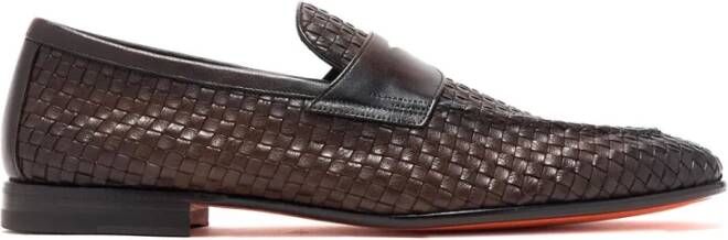 Santoni Stijlvolle Loafers voor Mannen